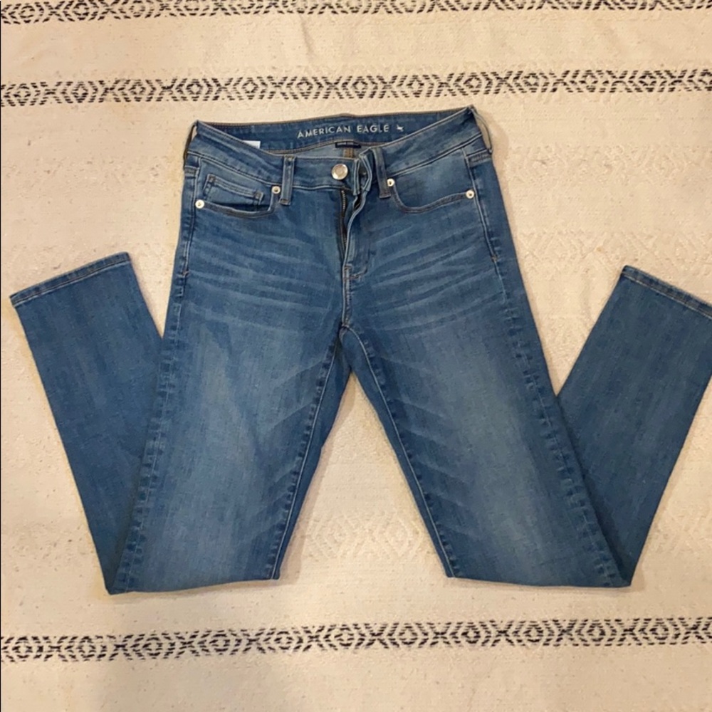 Super stretch regular skinny jeans